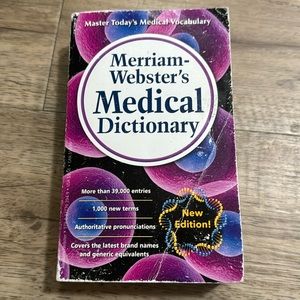 $8 Merriam Webster’s Medical Dictionary, barely used